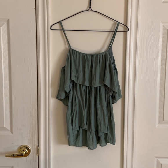 Teal Blouse (Spaghetti Strap) - Picture 2 of 3